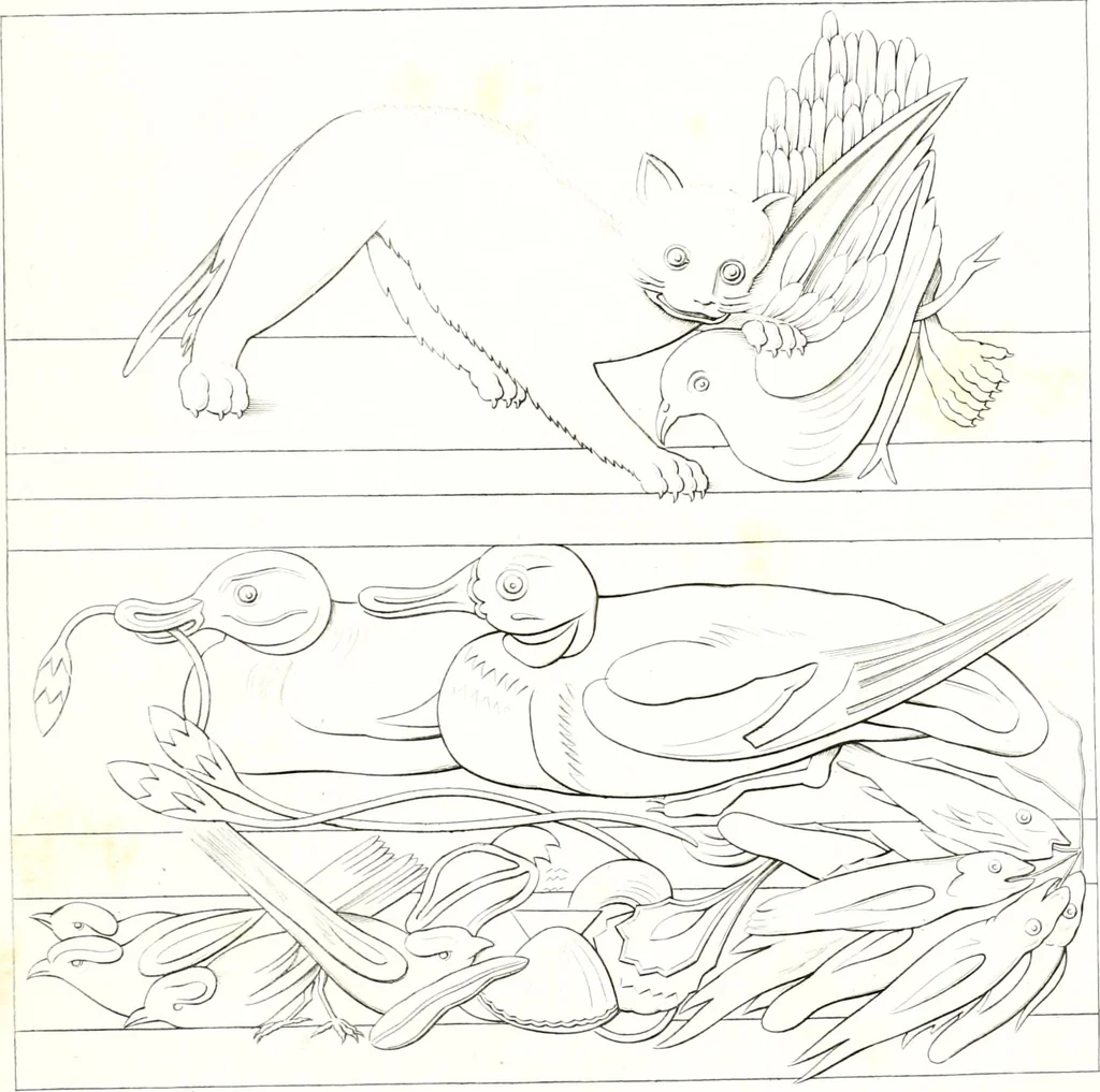 An illustration from Collection of the most remarkable monuments of the National Museum;, 1873, leaf 128