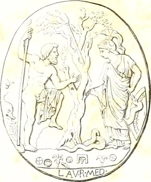 An illustration from Collection of the most remarkable monuments of the National Museum;, 1873, leaf 16