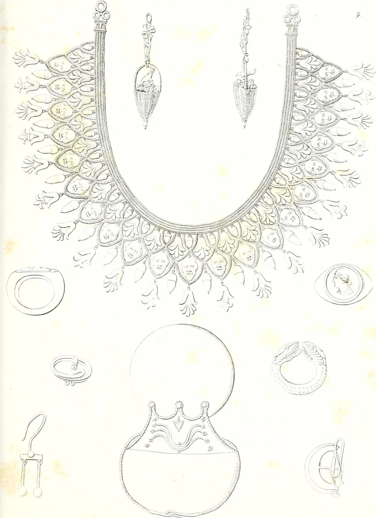 An illustration from Collection of the most remarkable monuments of the National Museum;, 1873, leaf 26