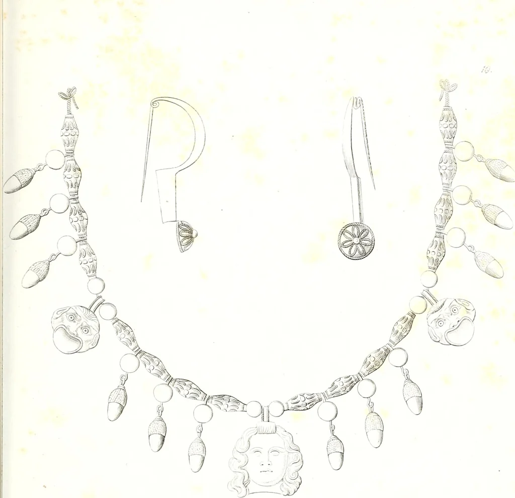 An illustration from Collection of the most remarkable monuments of the National Museum;, 1873, leaf 28