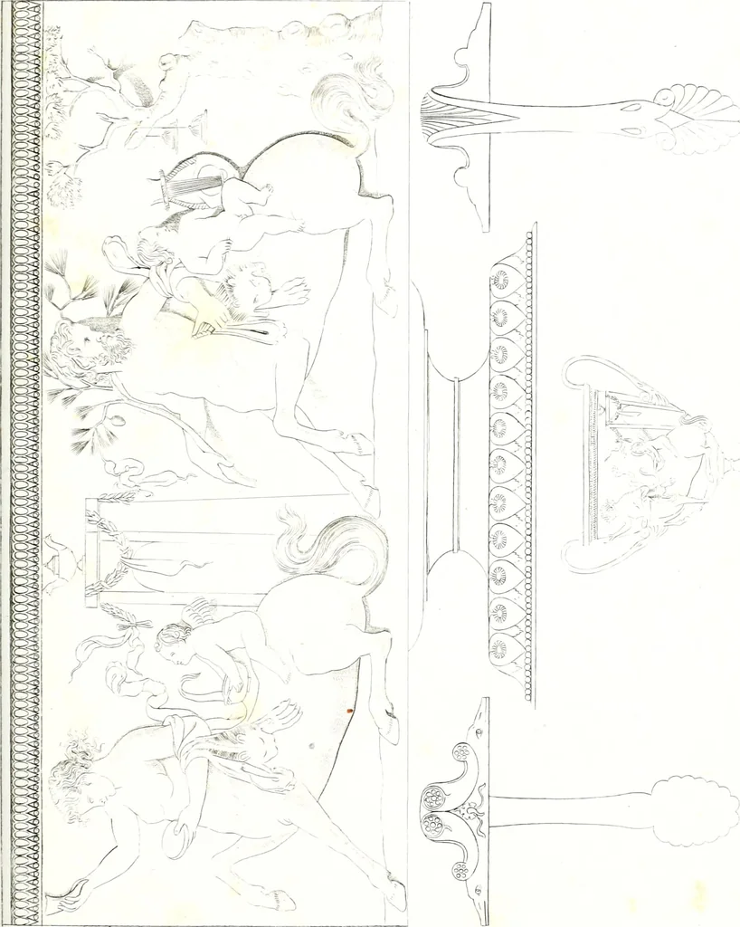 An illustration from Collection of the most remarkable monuments of the National Museum;, 1873, leaf 38