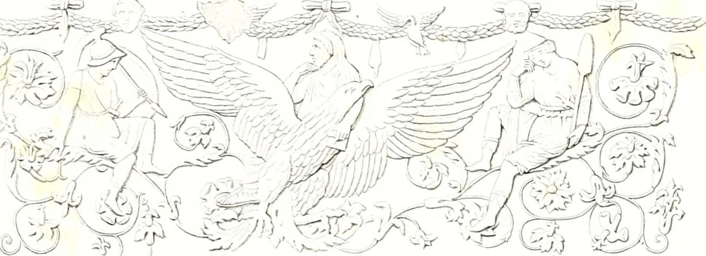 An illustration from Collection of the most remarkable monuments of the National Museum;, 1873, leaf 42