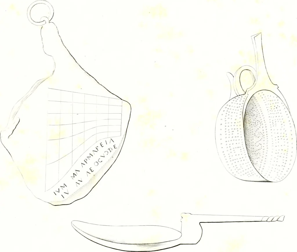 An illustration from Collection of the most remarkable monuments of the National Museum;, 1873, leaf 48