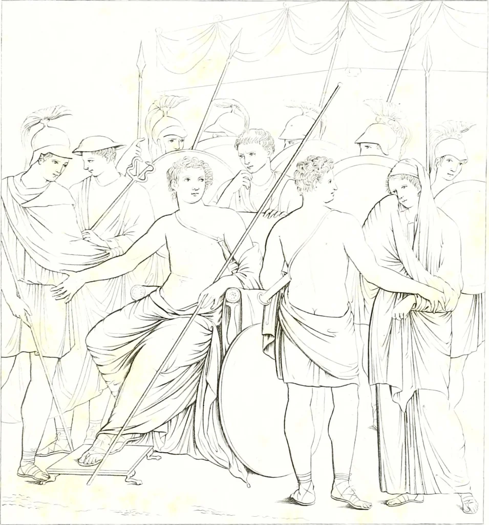 An illustration from Collection of the most remarkable monuments of the National Museum;, 1873, leaf 52