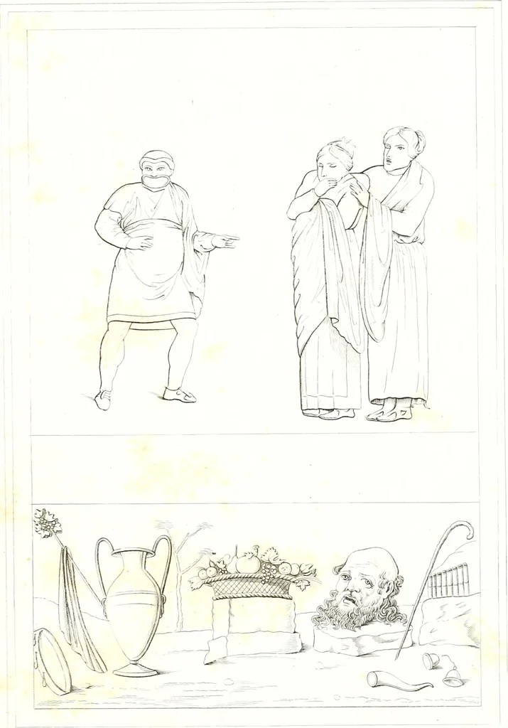 An illustration from Collection of the most remarkable monuments of the National Museum;, 1873, leaf 68