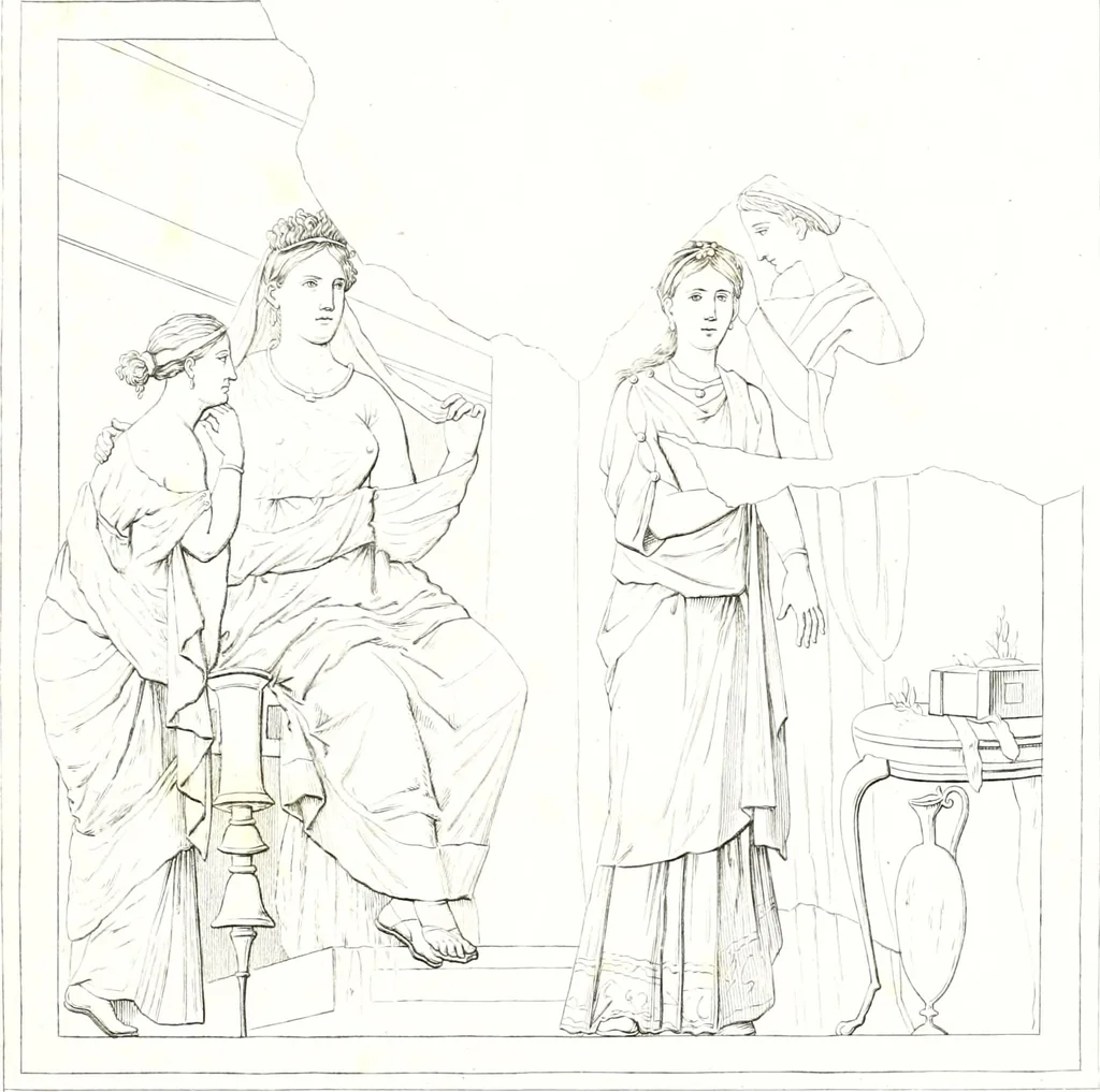 An illustration from Collection of the most remarkable monuments of the National Museum;, 1873, leaf 74