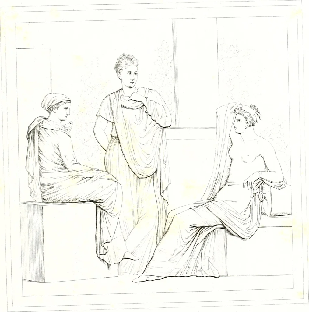 An illustration from Collection of the most remarkable monuments of the National Museum;, 1873, leaf 76
