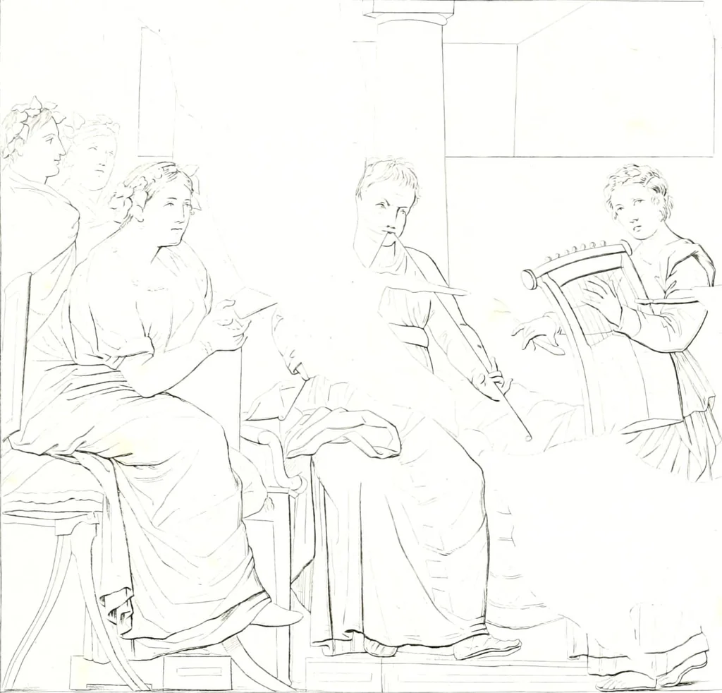An illustration from Collection of the most remarkable monuments of the National Museum;, 1873, leaf 78
