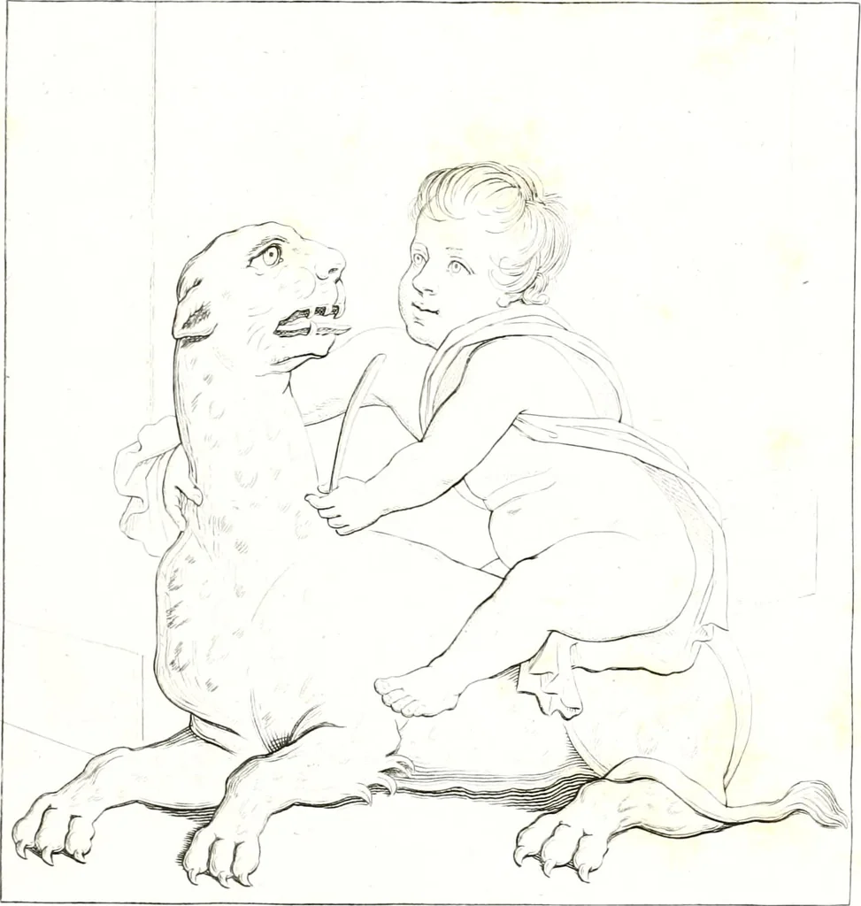 An illustration from Collection of the most remarkable monuments of the National Museum;, 1873, leaf 84
