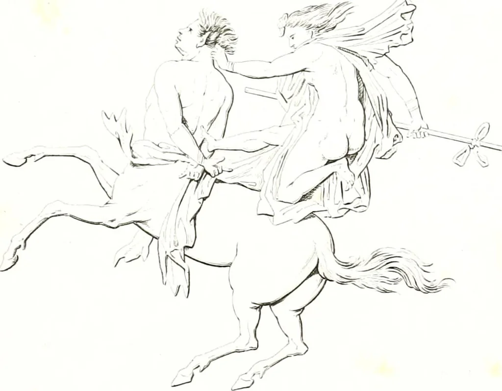 An illustration from Collection of the most remarkable monuments of the National Museum;, 1873, leaf 88