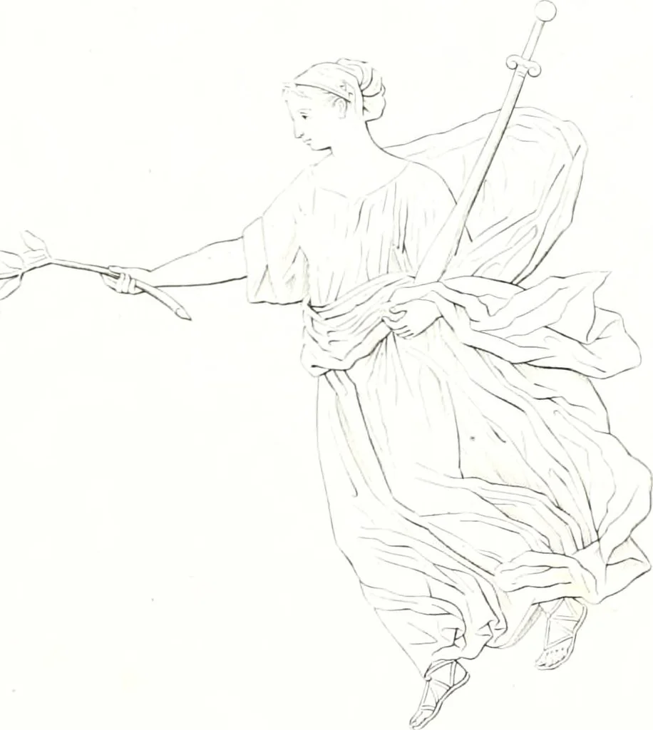 An illustration from Collection of the most remarkable monuments of the National Museum;, 1873, leaf 98