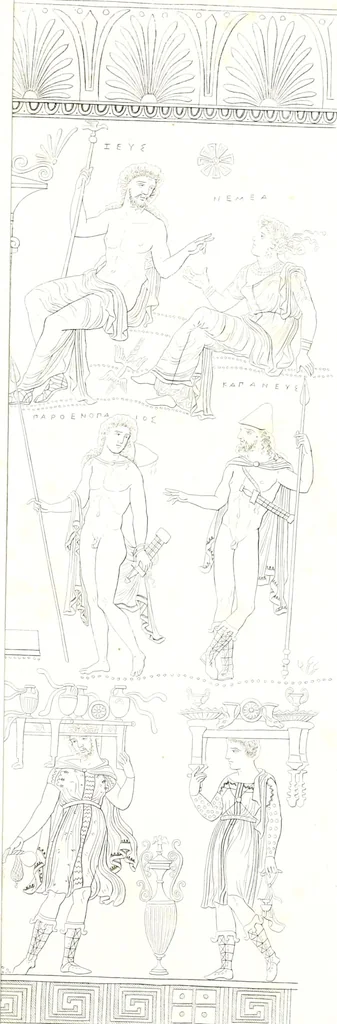 An illustration from Collection of the most remarkable monuments of the National Museum;, 1873, leaf 102