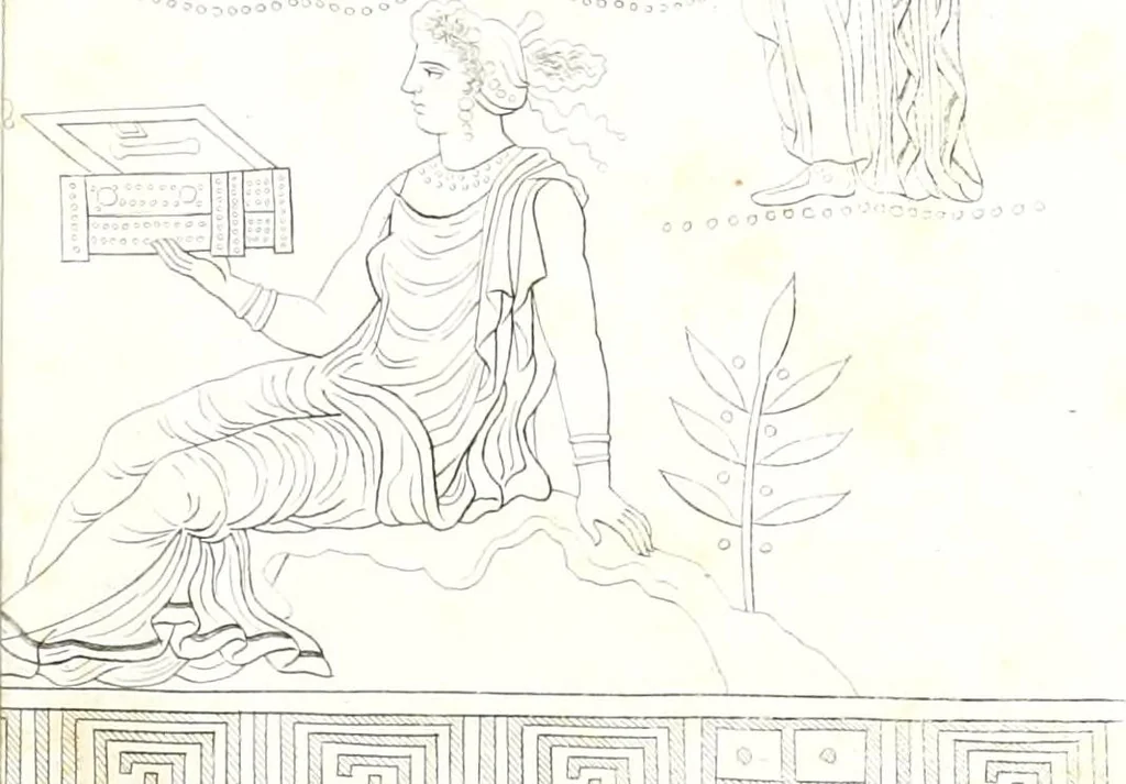 An illustration from Collection of the most remarkable monuments of the National Museum;, 1873, leaf 106