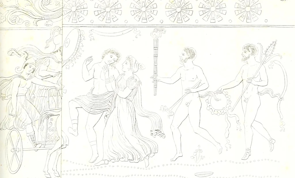 An illustration from Collection of the most remarkable monuments of the National Museum;, 1873, leaf 110
