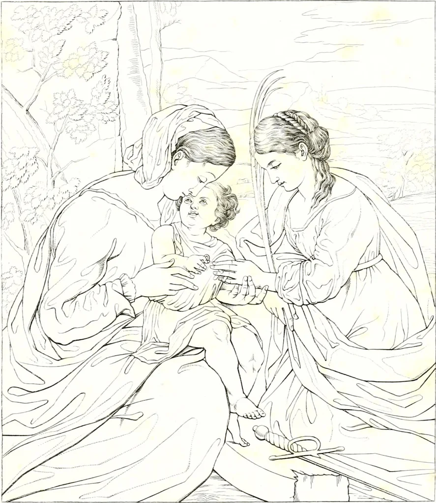 An illustration from Collection of the most remarkable monuments of the National Museum;, 1873, leaf 12