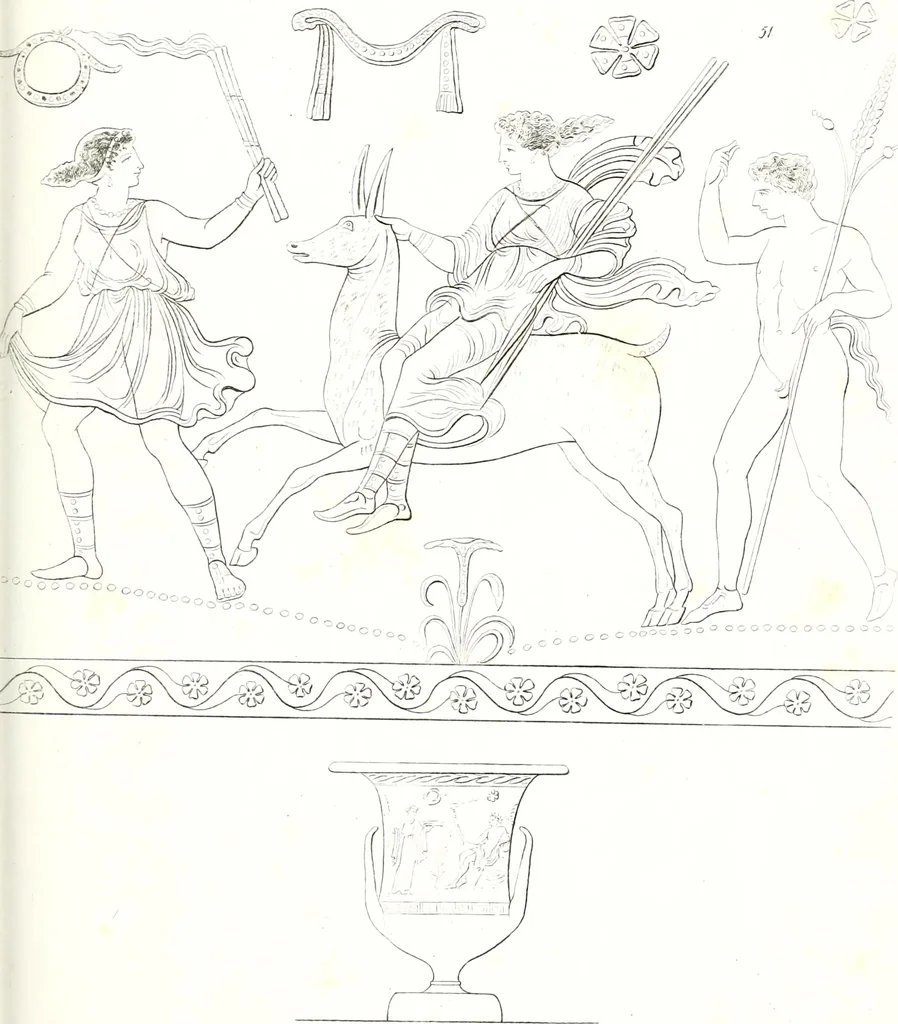 An illustration from Collection of the most remarkable monuments of the National Museum;, 1873, leaf 122