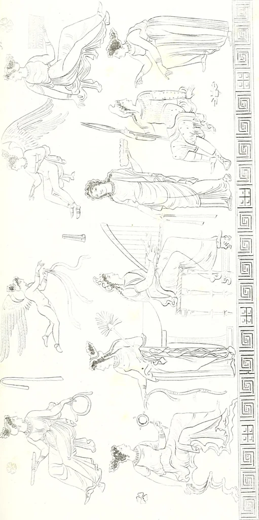 An illustration from Collection of the most remarkable monuments of the National Museum;, 1873, leaf 124