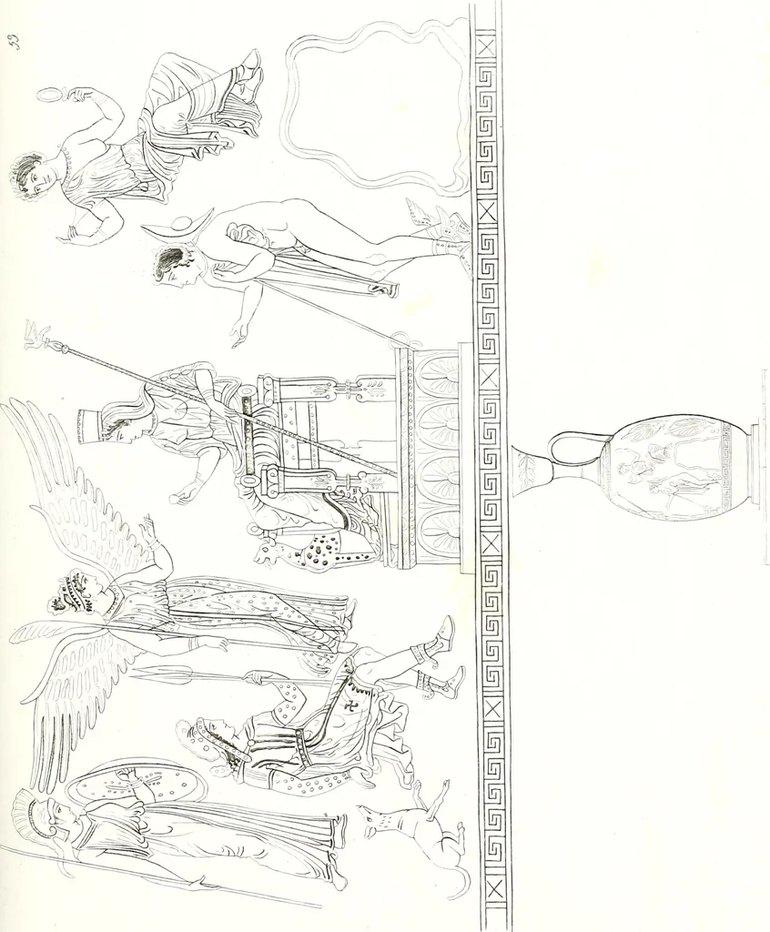 An illustration from Collection of the most remarkable monuments of the National Museum;, 1873, leaf 126