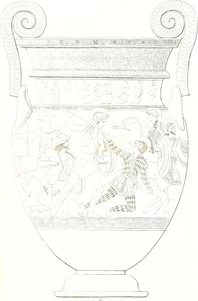 An illustration from Collection of the most remarkable monuments of the National Museum;, 1873, leaf 128