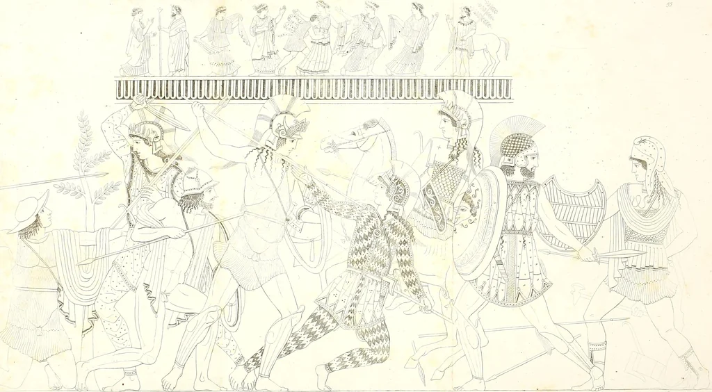 An illustration from Collection of the most remarkable monuments of the National Museum;, 1873, leaf 132