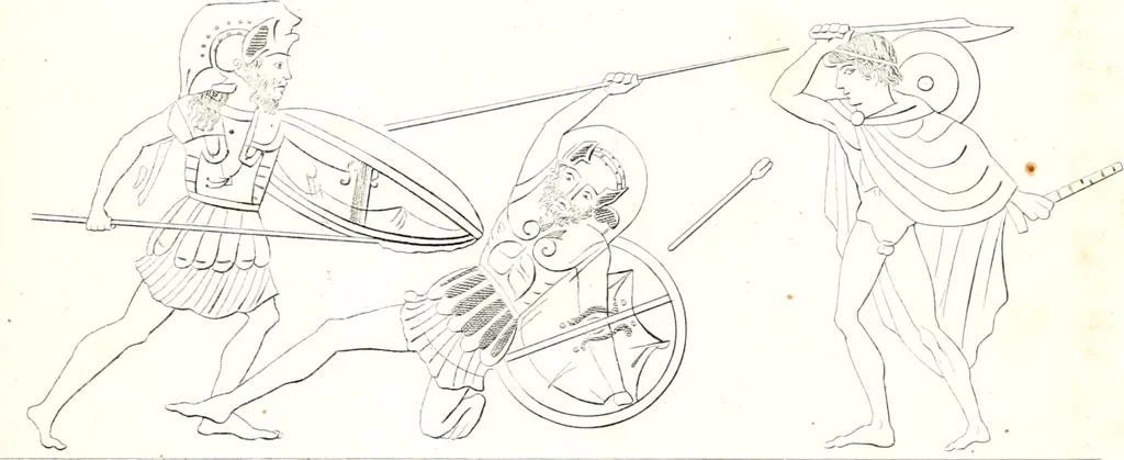 An illustration from Collection of the most remarkable monuments of the National Museum;, 1873, leaf 138