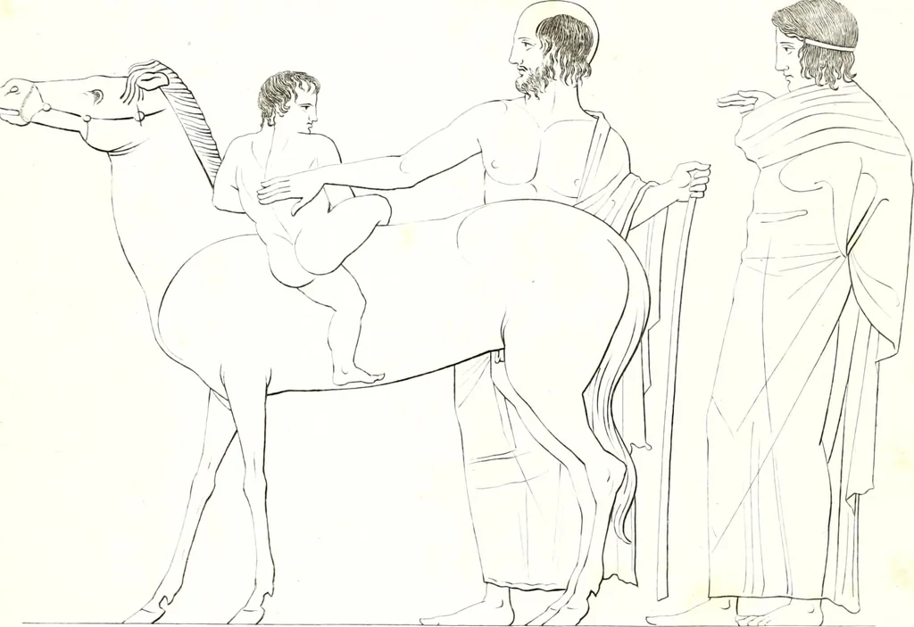 An illustration from Collection of the most remarkable monuments of the National Museum;, 1873, leaf 142