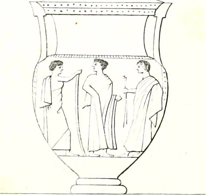 An illustration from Collection of the most remarkable monuments of the National Museum;, 1873, leaf 142