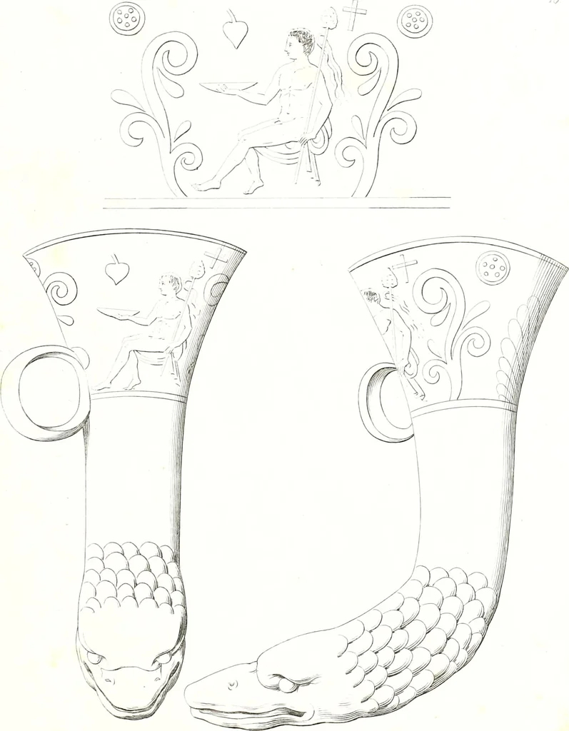 An illustration from Collection of the most remarkable monuments of the National Museum;, 1873, leaf 40