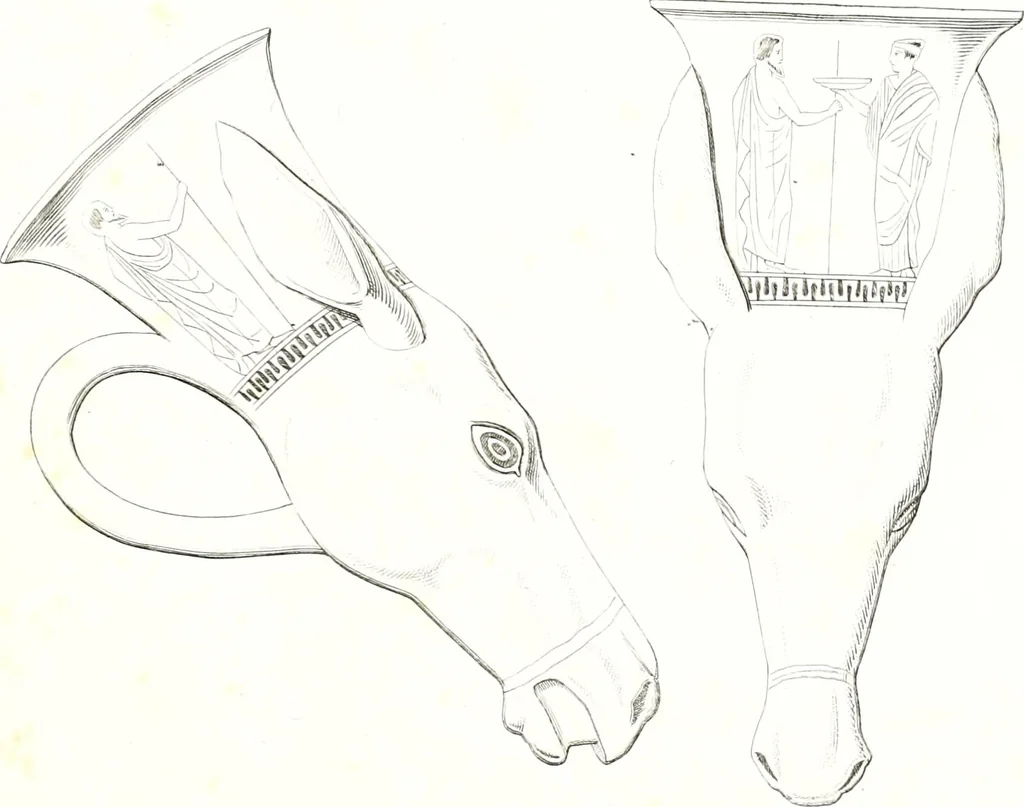 An illustration from Collection of the most remarkable monuments of the National Museum;, 1873, leaf 42