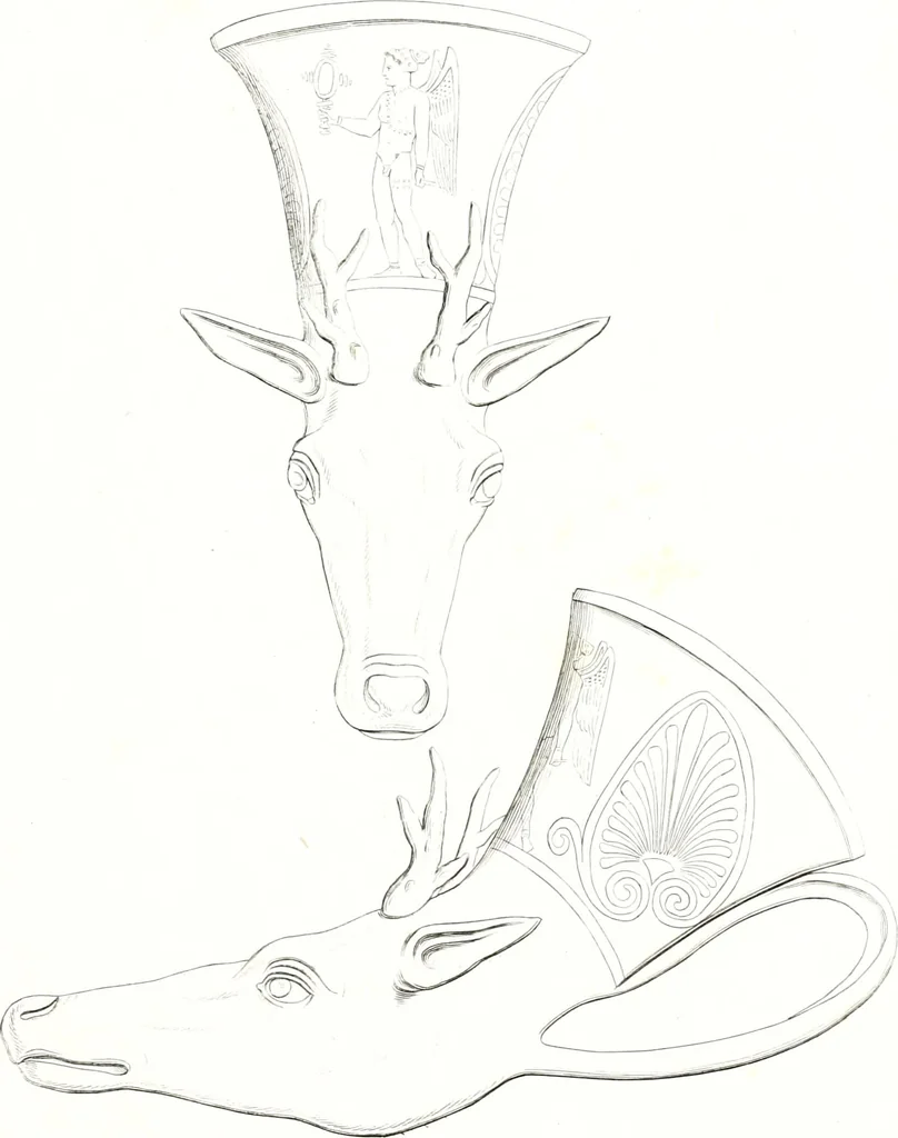 An illustration from Collection of the most remarkable monuments of the National Museum;, 1873, leaf 48