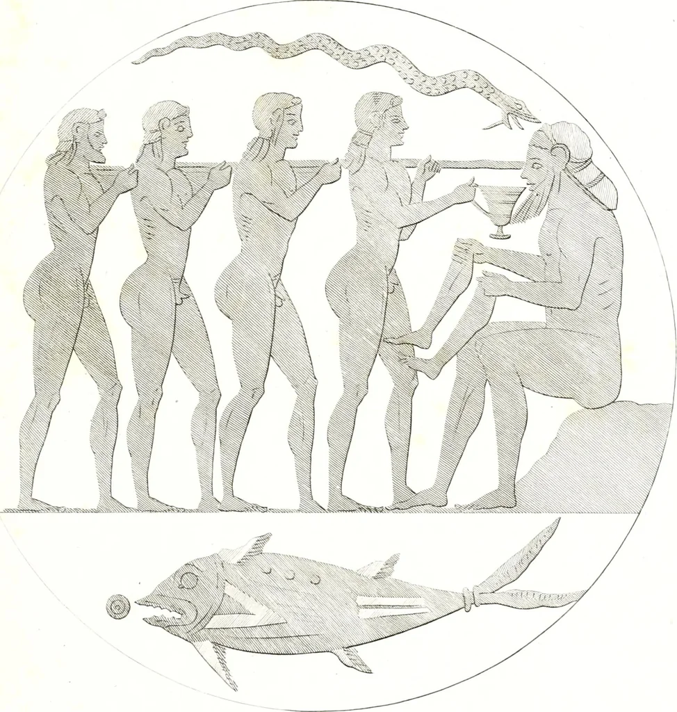 An illustration from Collection of the most remarkable monuments of the National Museum;, 1873, leaf 64