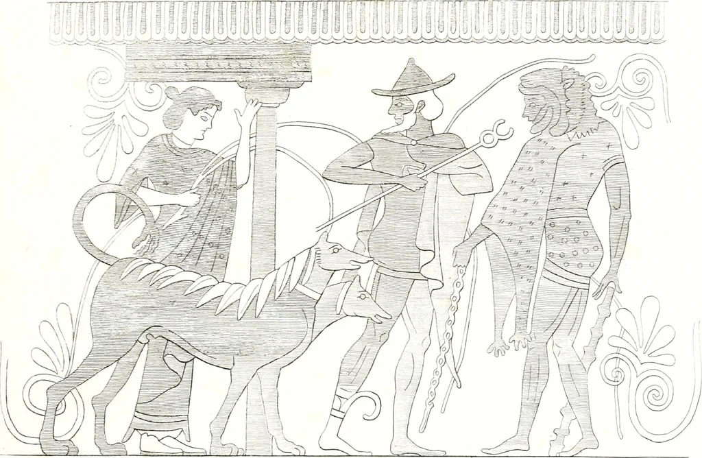 An illustration from Collection of the most remarkable monuments of the National Museum;, 1873, leaf 68