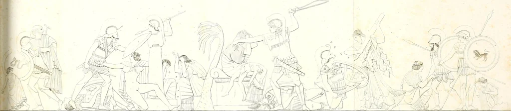 An illustration from Collection of the most remarkable monuments of the National Museum;, 1873, leaf 72