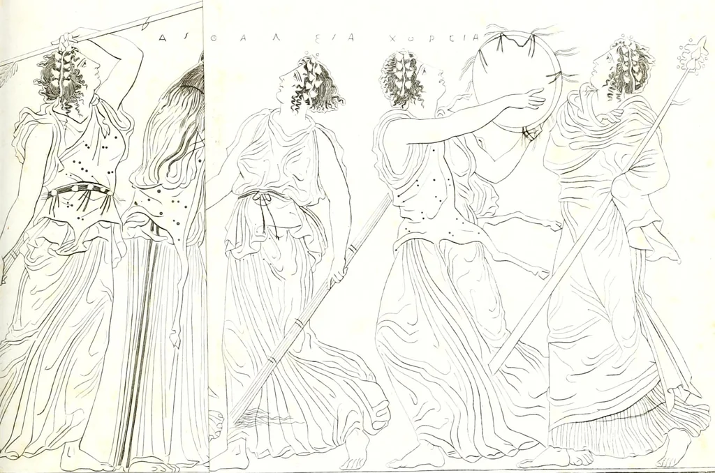 An illustration from Collection of the most remarkable monuments of the National Museum;, 1873, leaf 74