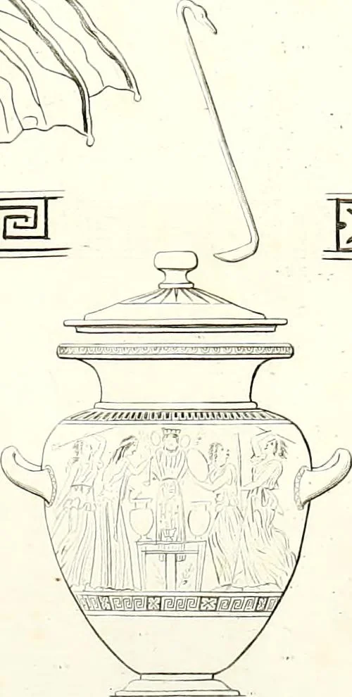 An illustration from Collection of the most remarkable monuments of the National Museum;, 1873, leaf 76