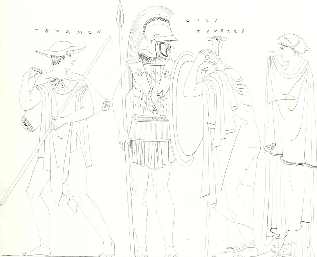 An illustration from Collection of the most remarkable monuments of the National Museum;, 1873, leaf 78