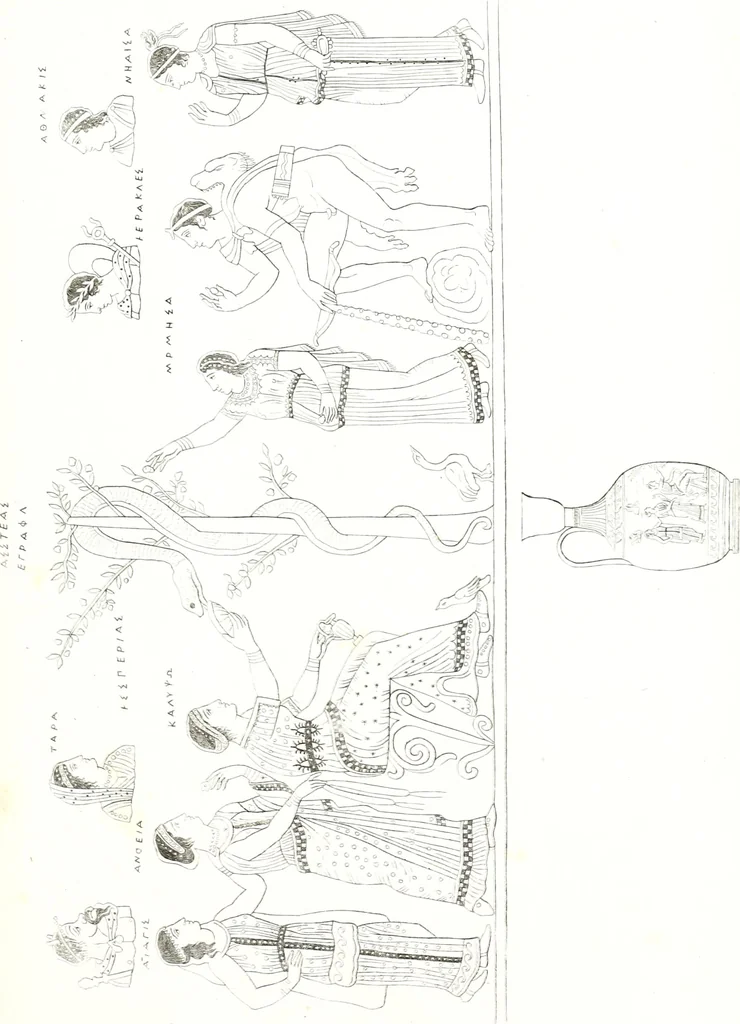 An illustration from Collection of the most remarkable monuments of the National Museum;, 1873, leaf 82