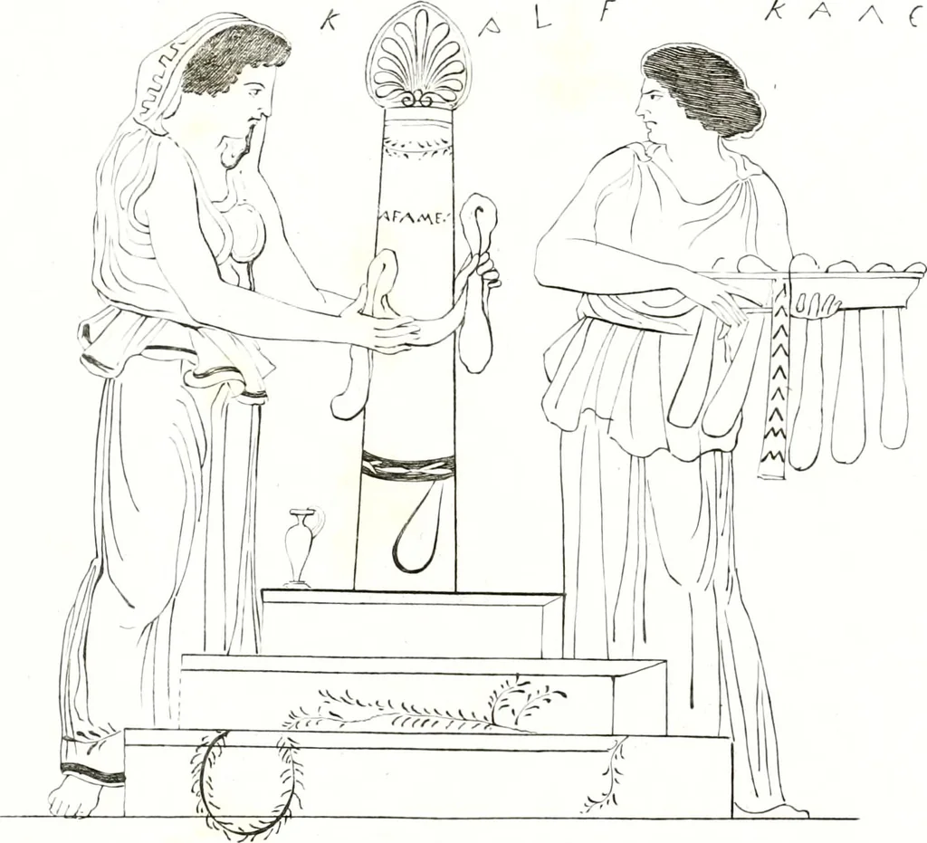 An illustration from Collection of the most remarkable monuments of the National Museum;, 1873, leaf 88