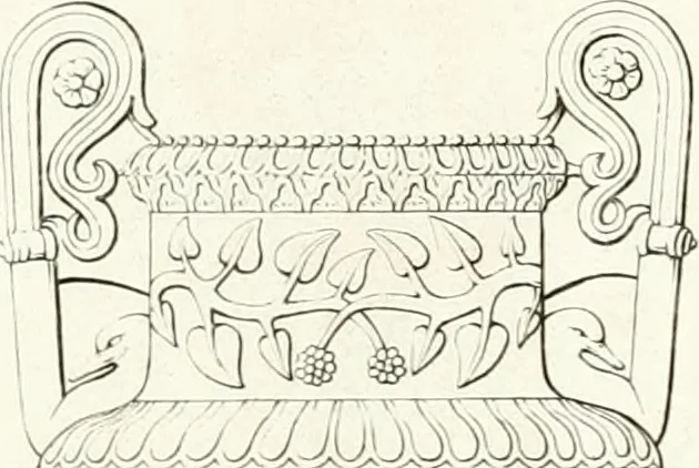 An illustration from Collection of the most remarkable monuments of the National Museum, 1869, leaf 110