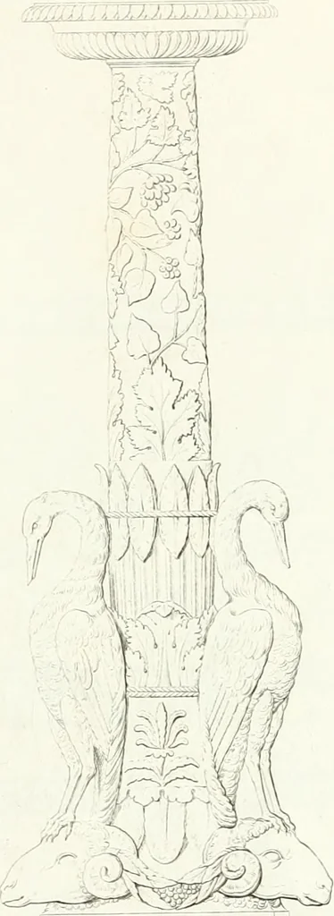 An illustration from Collection of the most remarkable monuments of the National Museum, 1869, leaf 116