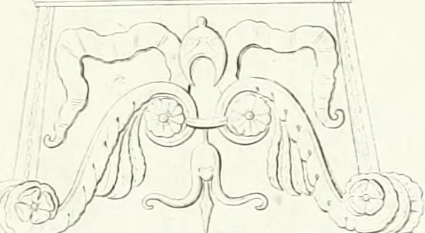 An illustration from Collection of the most remarkable monuments of the National Museum, 1869, leaf 116