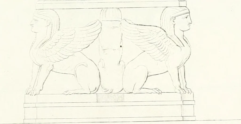 An illustration from Collection of the most remarkable monuments of the National Museum, 1869, leaf 116