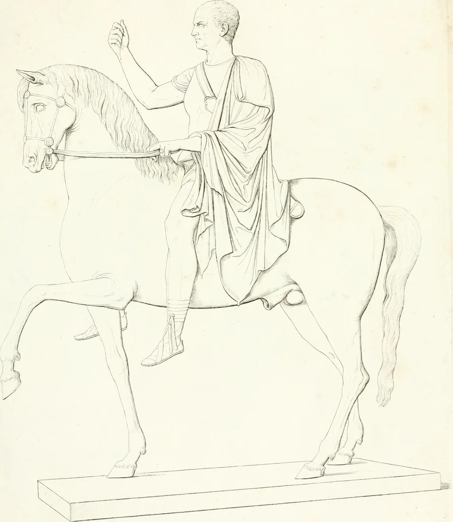 An illustration from Collection of the most remarkable monuments of the National Museum, 1869, leaf 12