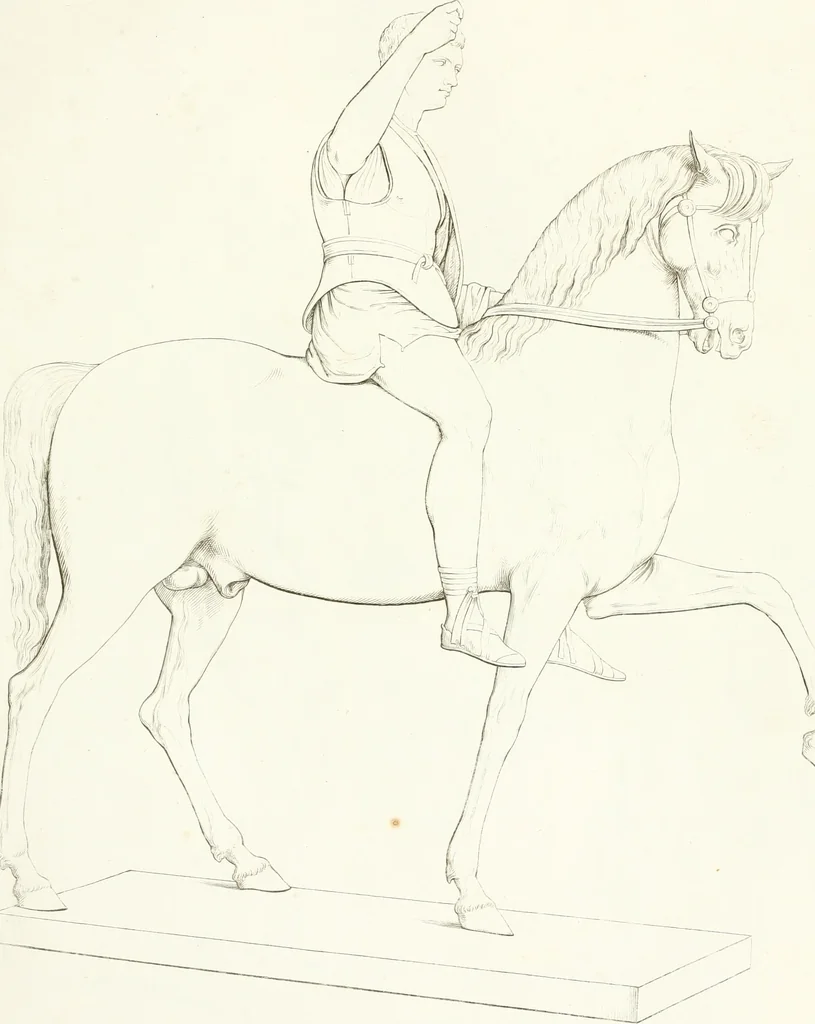 An illustration from Collection of the most remarkable monuments of the National Museum, 1869, leaf 14