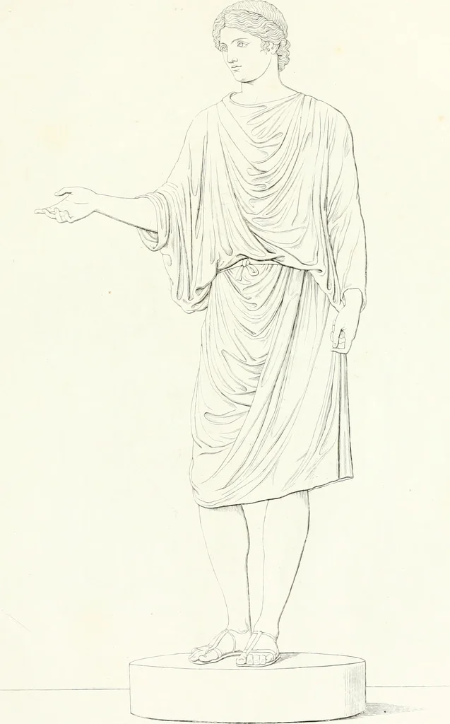 An illustration from Collection of the most remarkable monuments of the National Museum, 1869, leaf 142