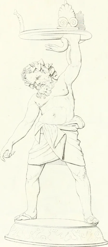 An illustration from Collection of the most remarkable monuments of the National Museum, 1869, leaf 154
