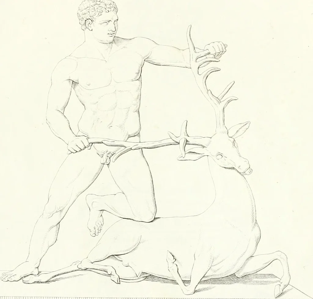 An illustration from Collection of the most remarkable monuments of the National Museum, 1869, leaf 156