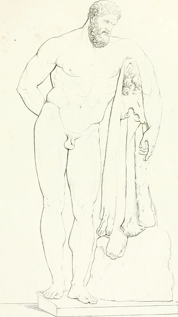 An illustration from Collection of the most remarkable monuments of the National Museum, 1869, leaf 16