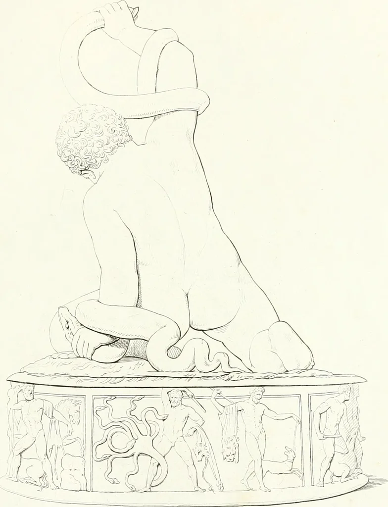 An illustration from Collection of the most remarkable monuments of the National Museum, 1869, leaf 160