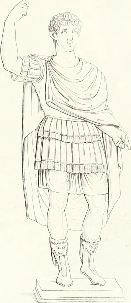 An illustration from Collection of the most remarkable monuments of the National Museum, 1869, leaf 166